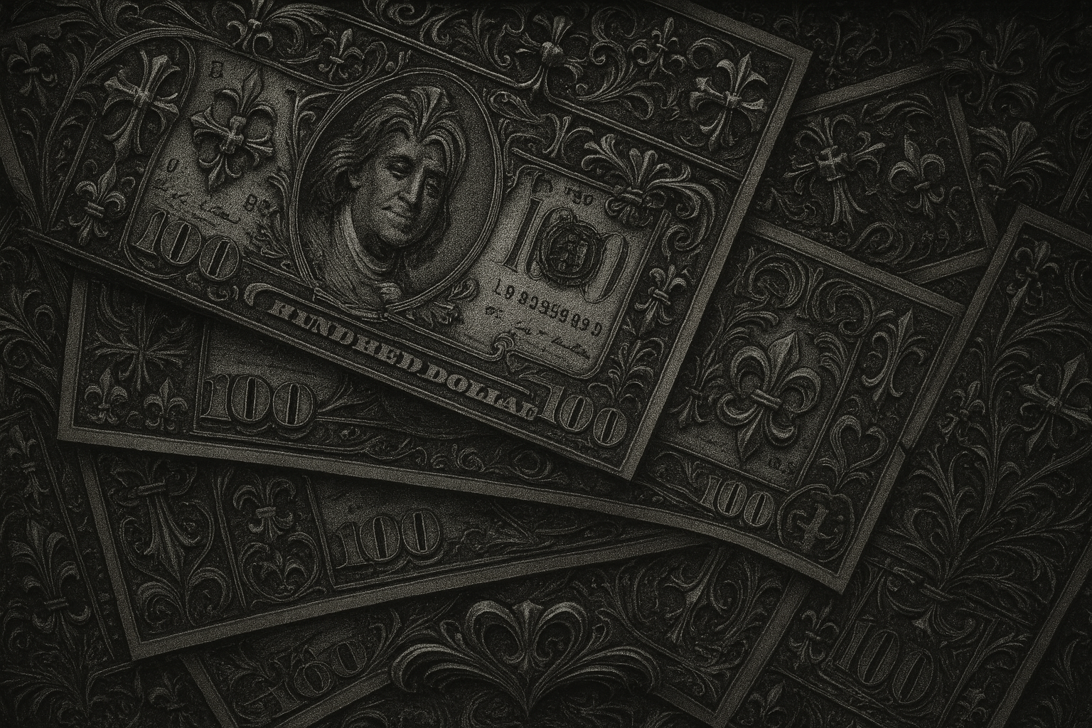 Dark macro economics background